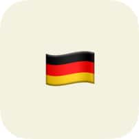 Deutschland Fahne Emoji
